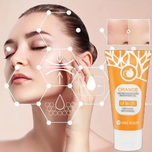 Orange Glow Exfoliating Gel – Brighten, Smooth & Hydrate Naturally